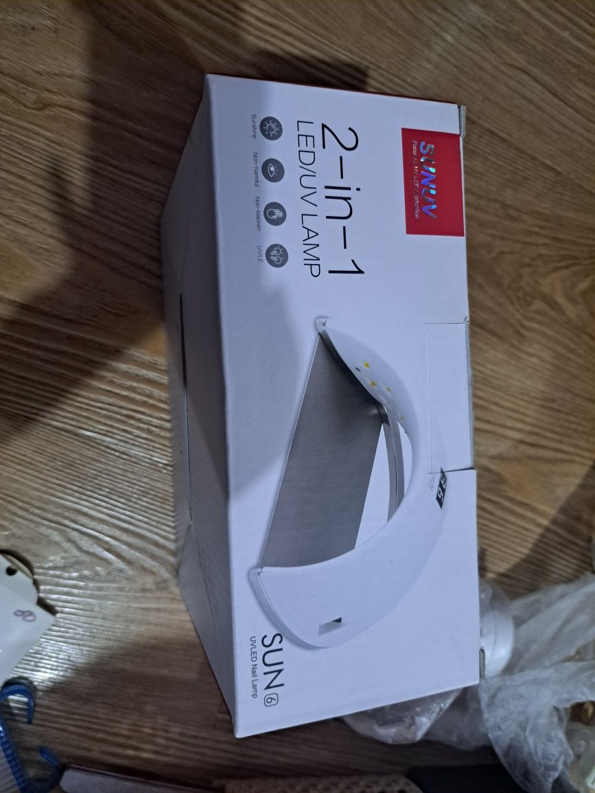 Лампа для маникюра sunuv 2 in 1 led/uv lamp оригинал