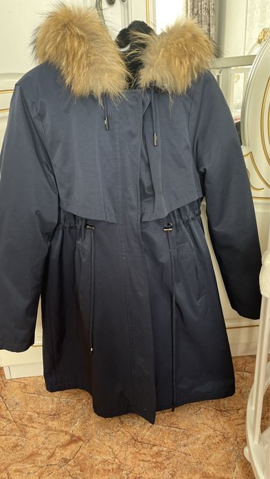 Парка зимная женский
