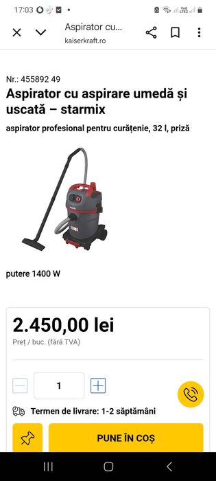 Aspirator stier starmix 32