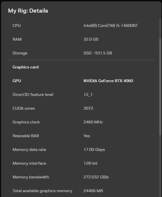 PC Gaming i5-14600kf RTX 4060