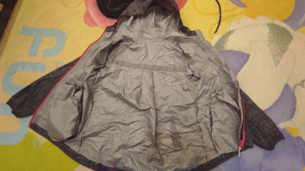 Geaca /pelerina impermeabil ploaie copii Quechua 8 ani