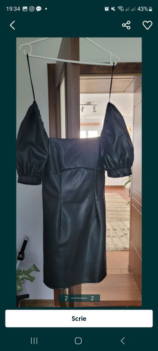 Rochita imitație piele marimea S