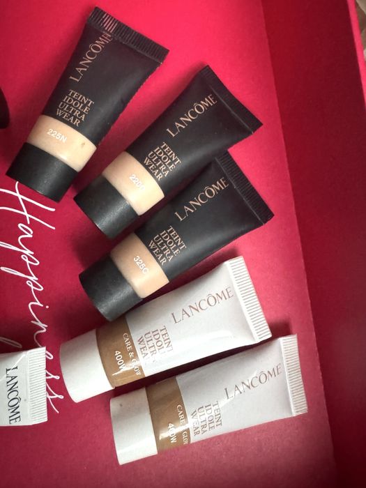 Lancome комплект спирали / фон до тени / серуми