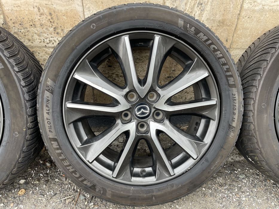 Jante Roți 18 Mazda CX-3 Hyundai Kona Anvelope iarna 215 50 R18 M+S