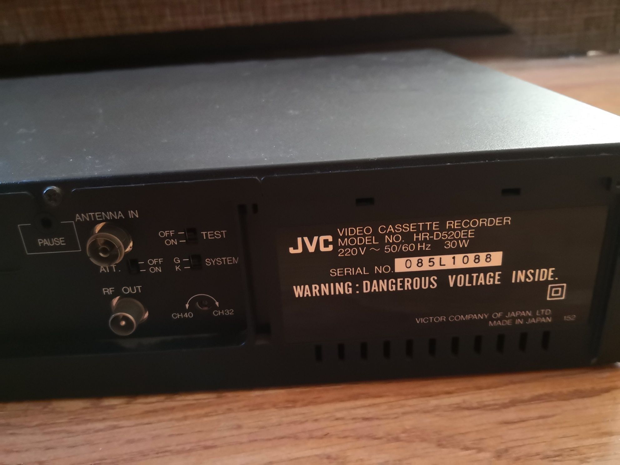 Videorecorder JVC