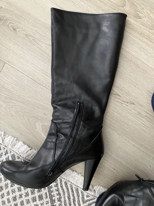 Испански Кожени ботуши .