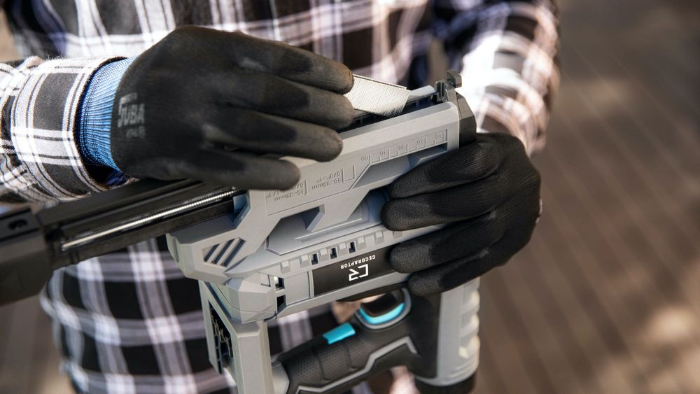 Capsator electric cu acumulator, capse 25, cuie 32 mm