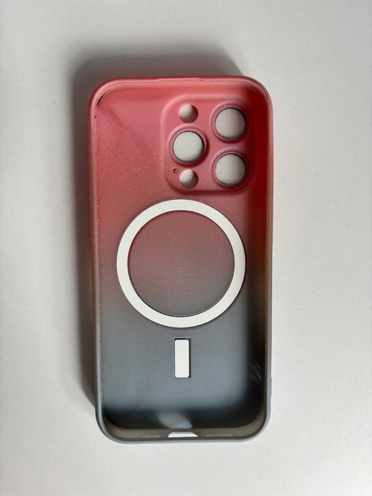 Husa MagSafe iPhone 14 Pro - Rose/Blue