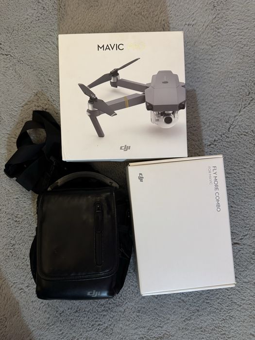 Drona DJI Mavic Pro 4k Fly More Combo