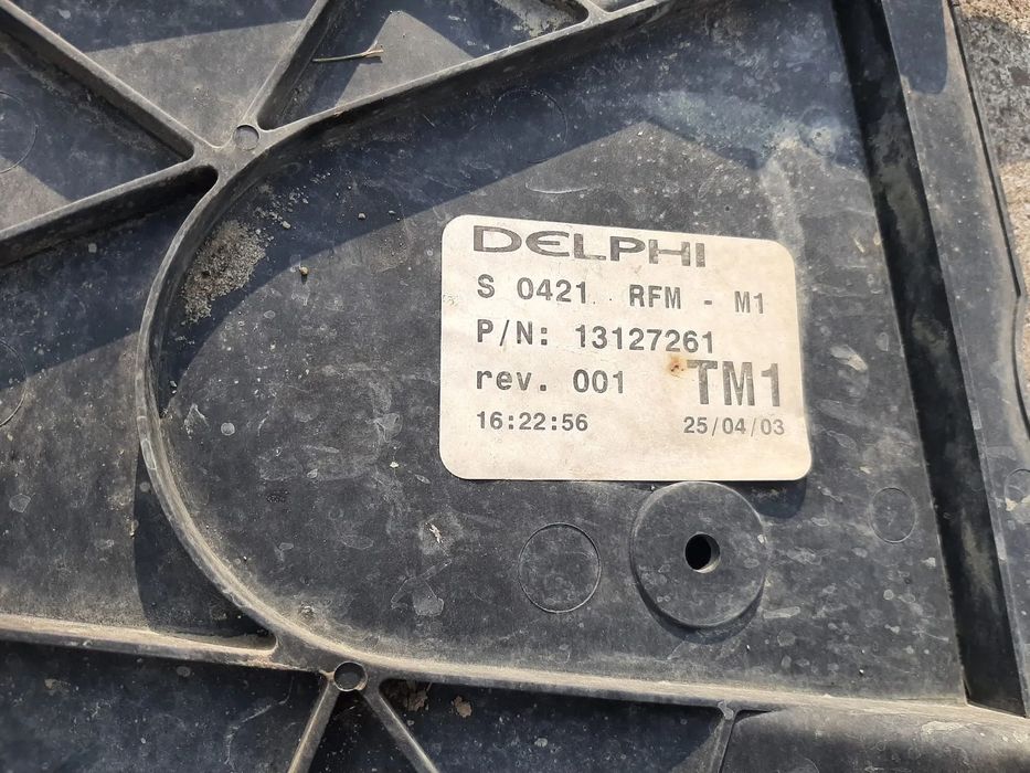 electroventilator 1.6 b z16se  opel meriva a x03 13127261