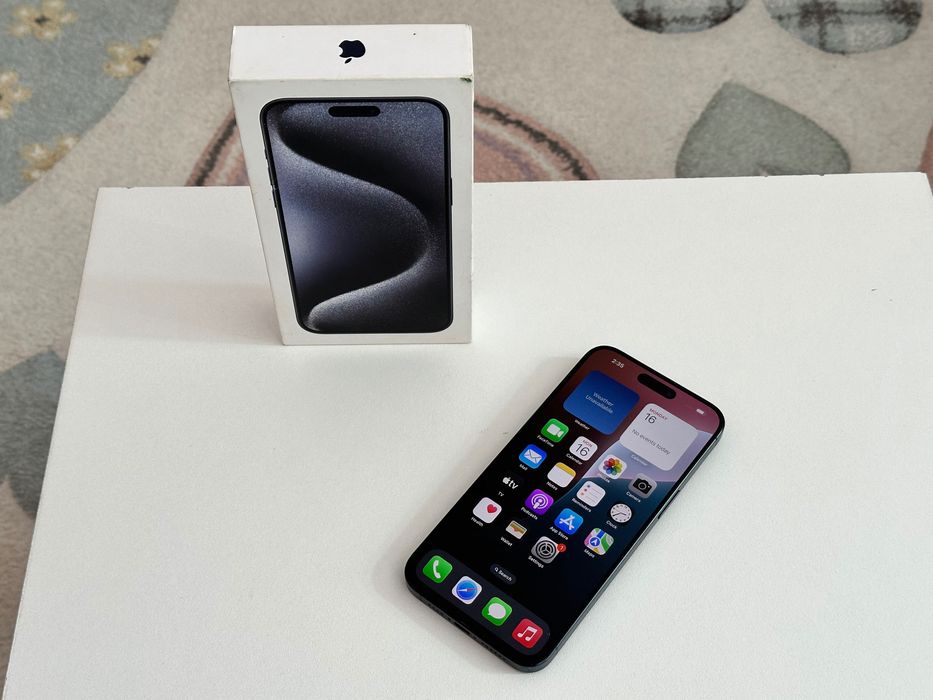 *512GB*Като Нов iPhone 15 Pro Max 512GB Blue Titanium