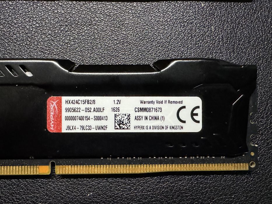 Memorii Ram HyperX Fury 16GB 2x8 DDR4 2400Ghz