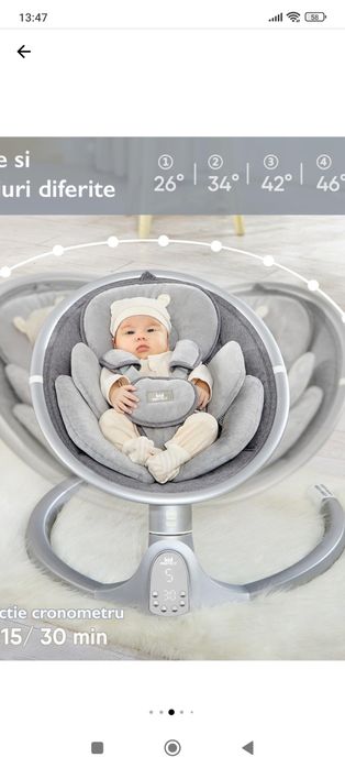 Vând leagăn electric