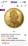 Moneda aur Franc Iosif 24 k