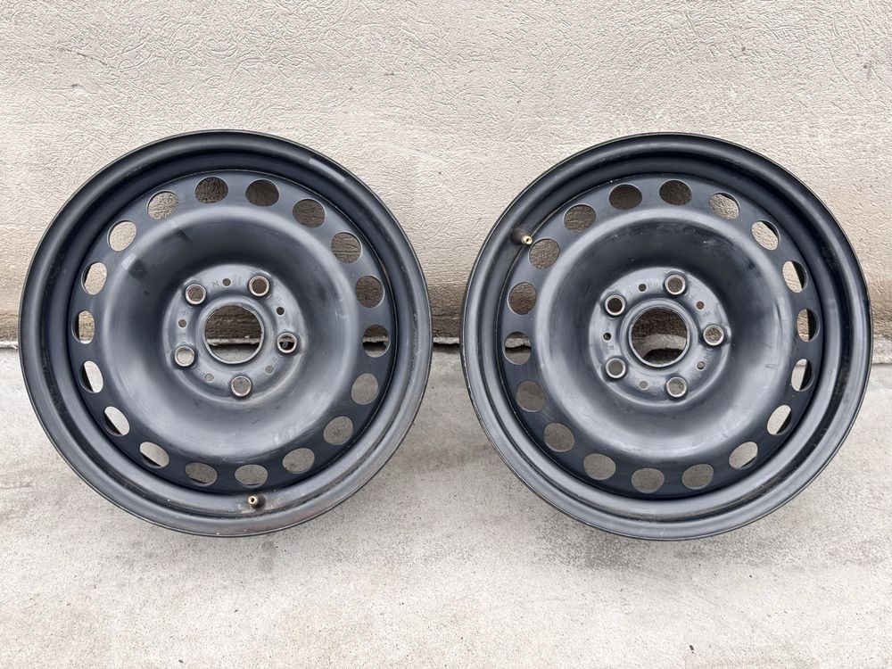 2бр железни VW Audi Skoda 15цола