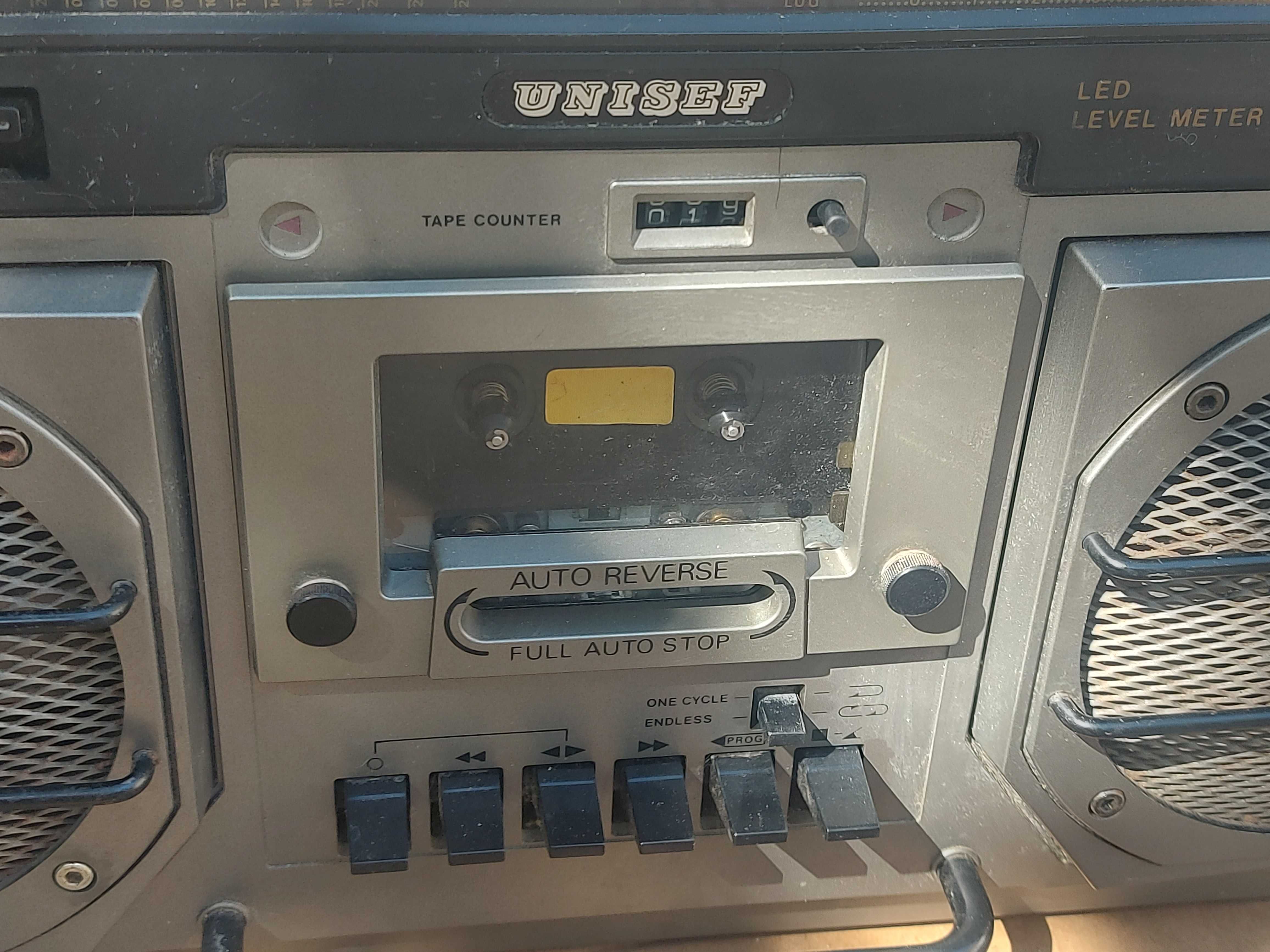 Unisef TU-7000 Auto Reverse Radio Cassette Recorder