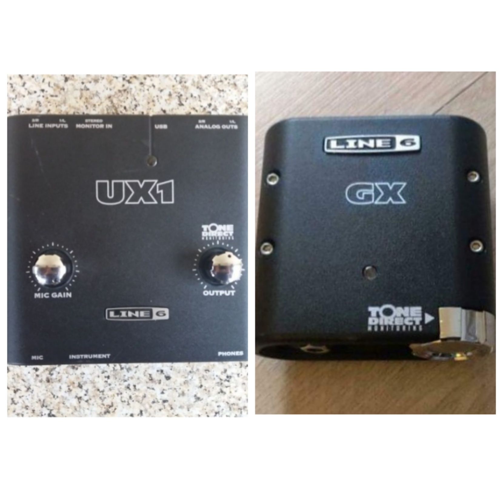 interfata chitara/instrumente  Line6 UX1 / Tone Direct