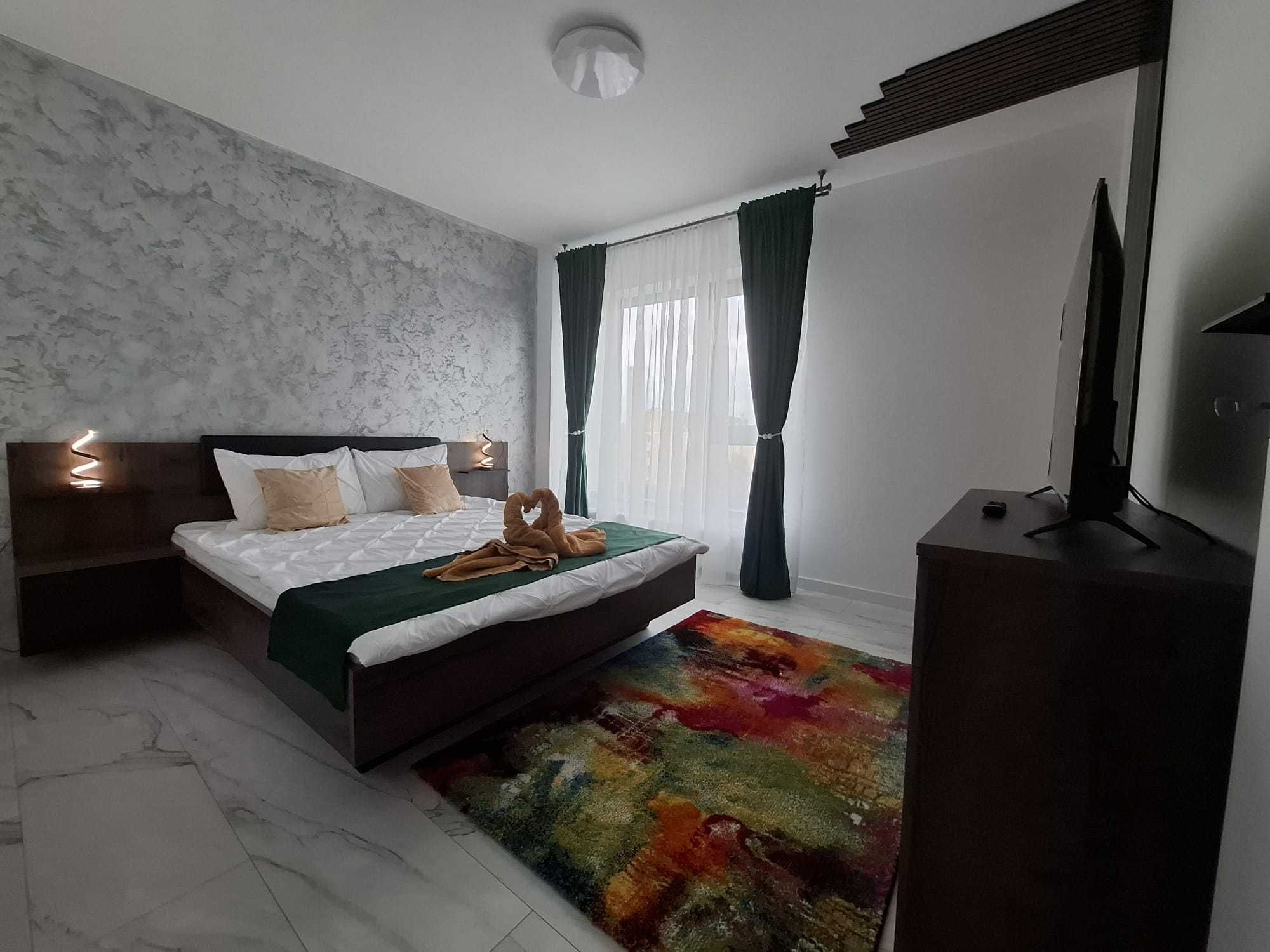 Ap. nou modern cu doua camere, la prima inchiriere, cu loc de parcare