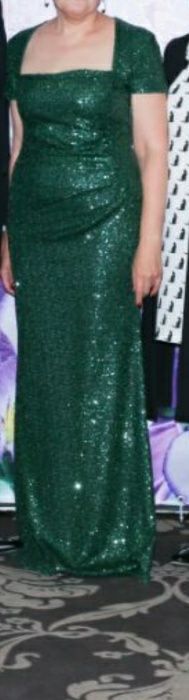 Платье вечернее с паетками