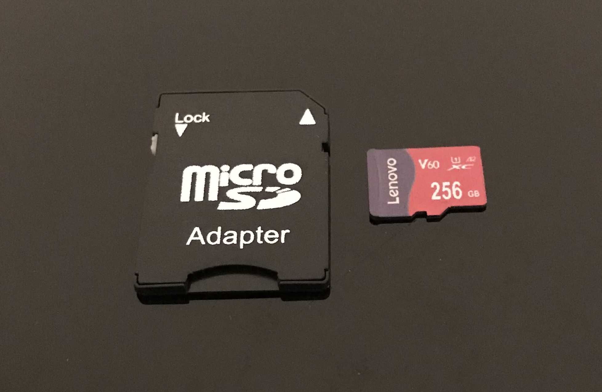 V60 Micro SD Memory Card / Микро SD Карта Памет 256 GB Class 10