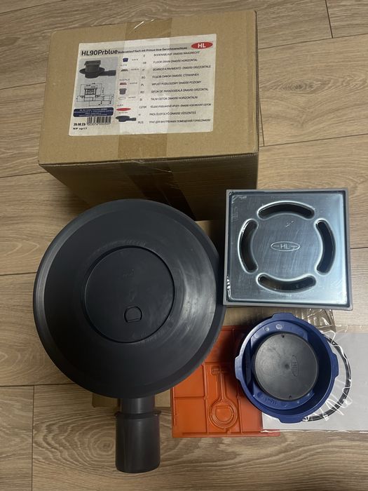 Подов сифон  HL90Prblue