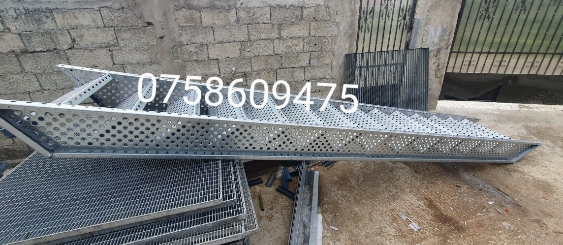 Scări zincate 75x27