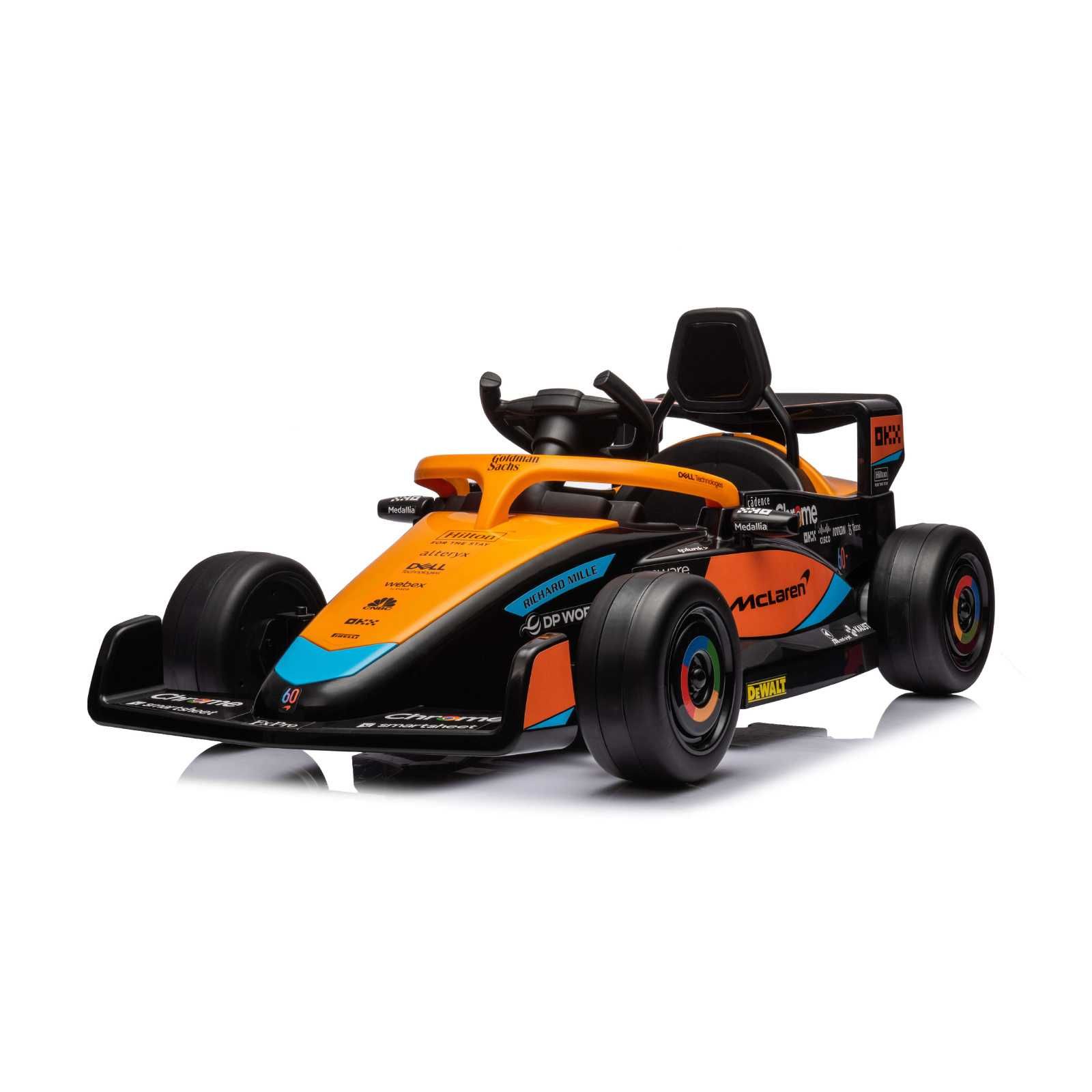 Лицензирана Акумулаторна Кола McLaren Formula 1, 60W, 12V/4.5AH