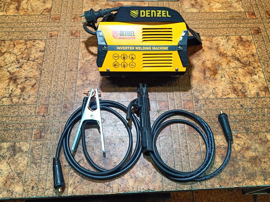 Инверторен електрожен DENZEL DS-180 compact (145 истински ампера)!