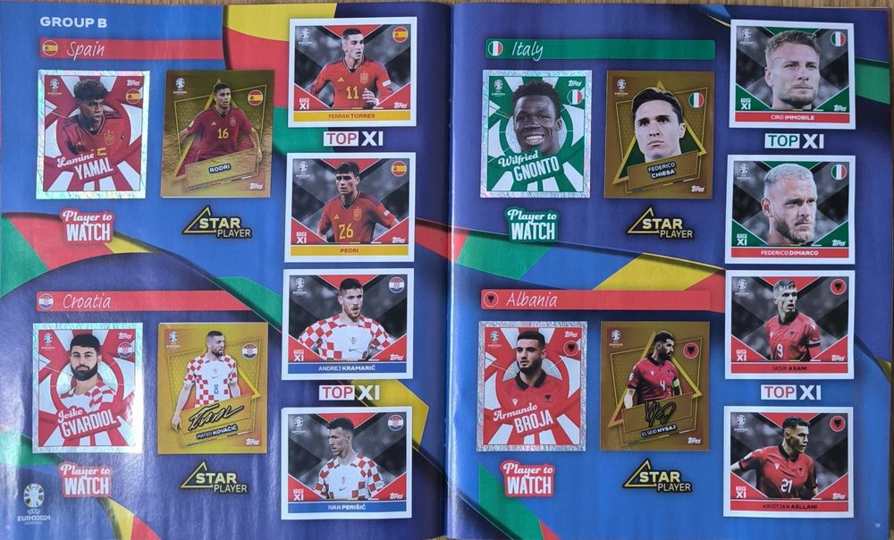Vand album stickere euro 2024