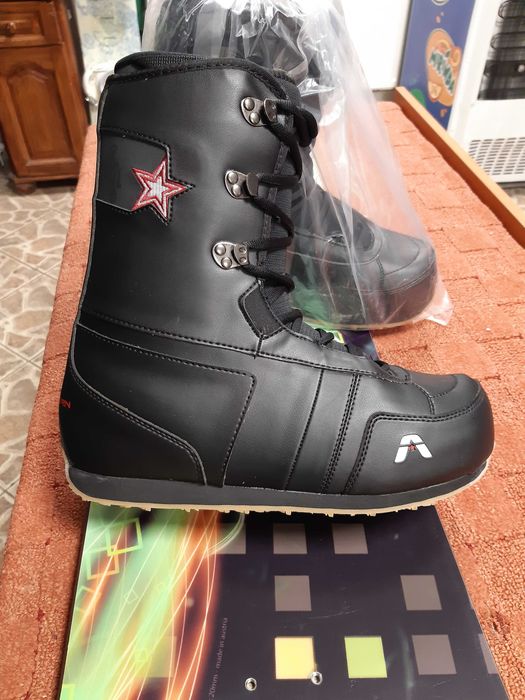 Boots Snowboard Piele Noi