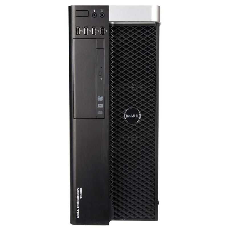 Работна станция DELL T5600 2x E5-2620 32GB 256GB SSD + 1TB HDD K2000