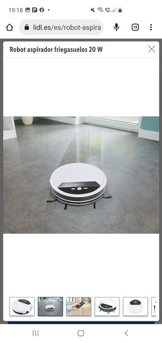 Aspirator Robot Silvercrest