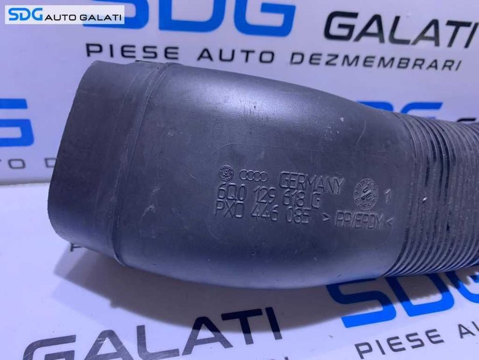 Tub Tubulatura Racord Admisie Aspiratie Carcasa Filtru Aer VW Polo 9N 1.4 TDI BAY AMF BNV BNM BWB BMS 2002 - 2008 Cod 6Q0129618G