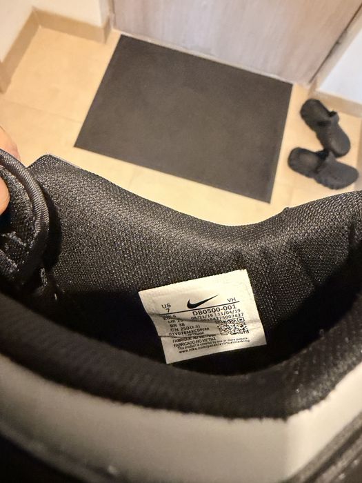 Nike dunk low scrap black gum