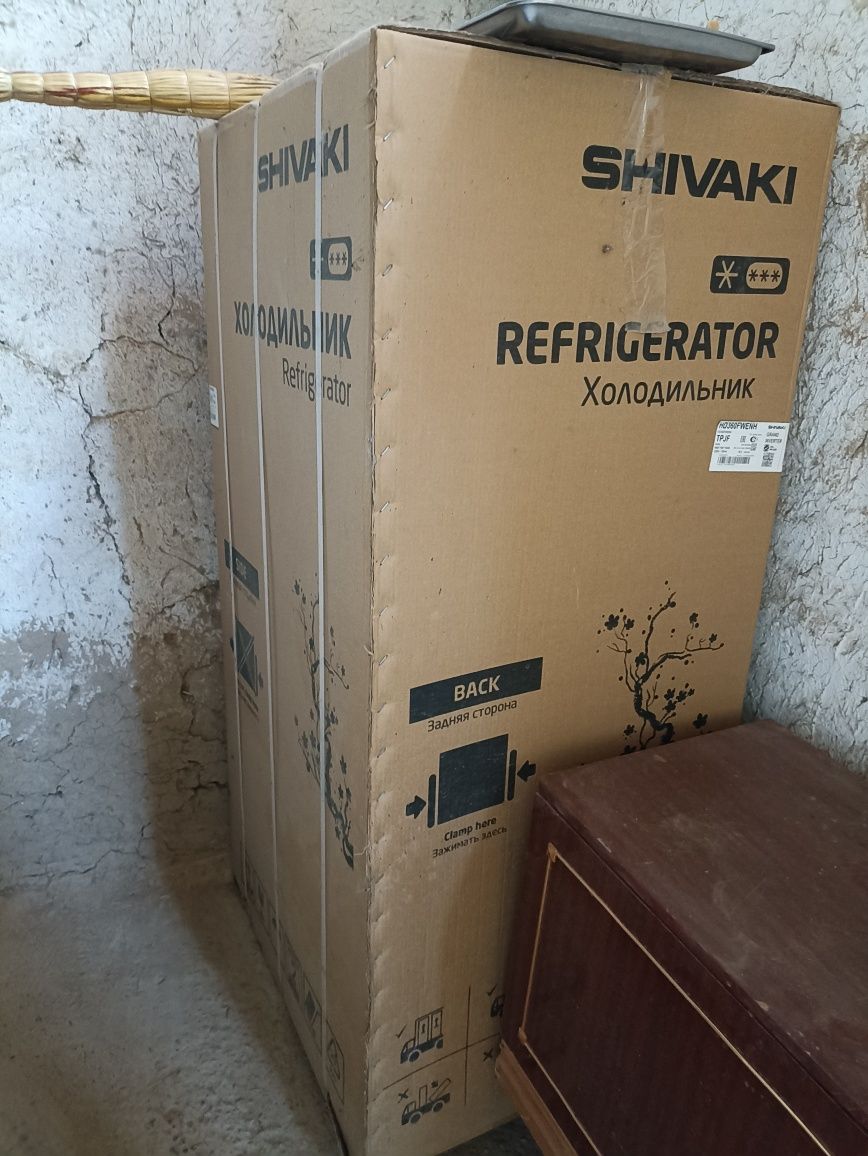 360 shivaki xolodelnik Inox rang hali yangi