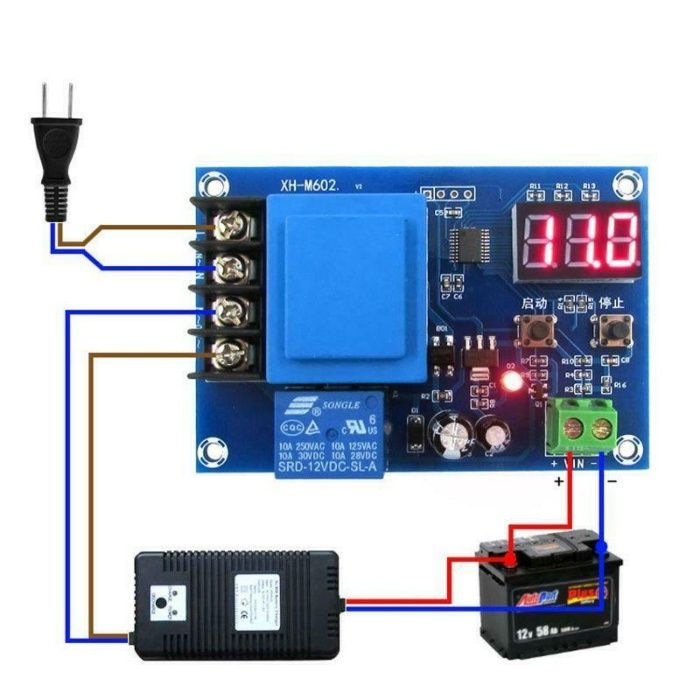 Modul CONTROLER regulator INCARCARE BATERII acumulatori li-ion litiu