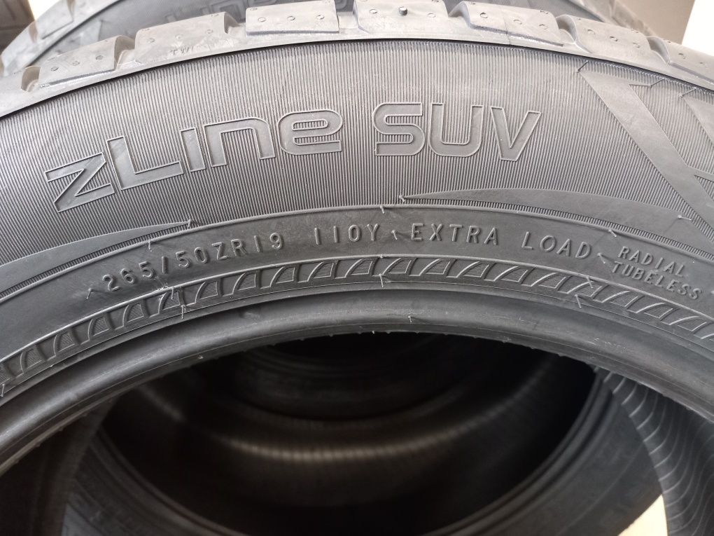 265/50ZR19 110Y 4бр.NOKIAN zLine SUV XL extra load