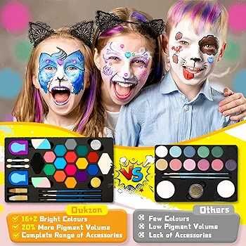 Детски комплект гримове Carnival Make-Up Girls