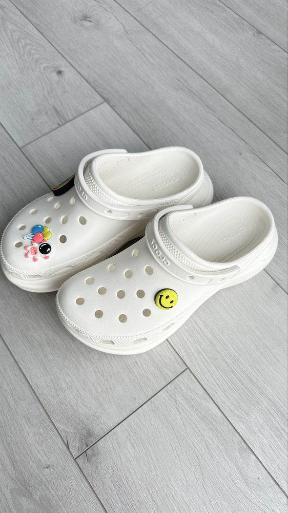 Crocs белые, 39р