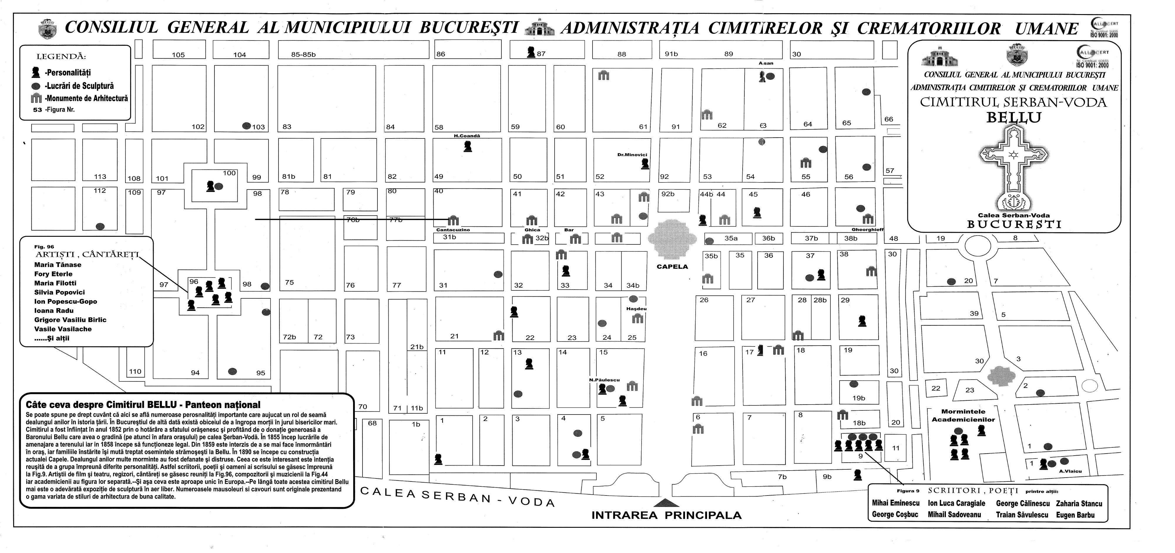 Concesionez loc veci cimitir Bellu