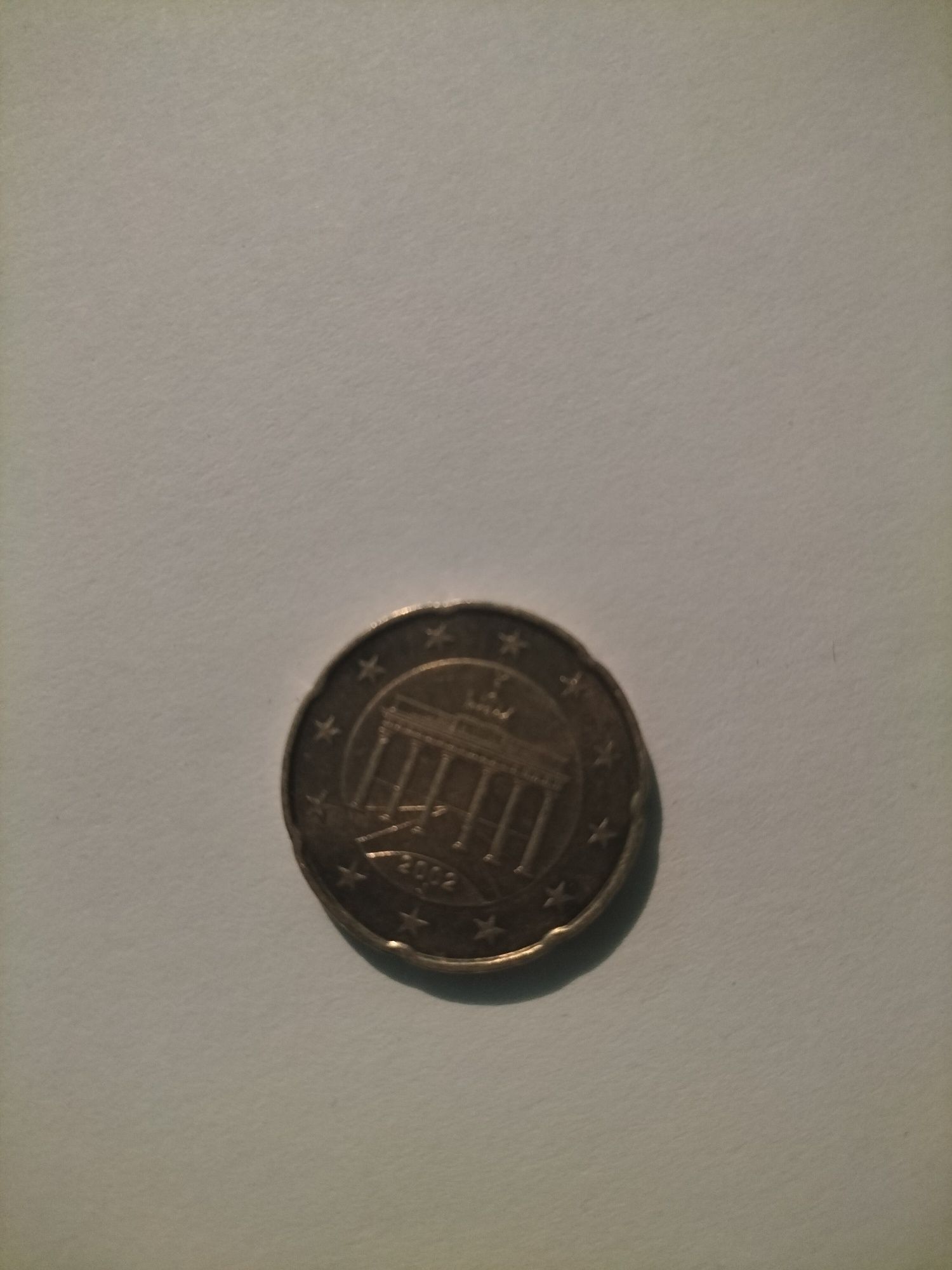 Monede vechi din 2002 de 1 euro și 20 centi