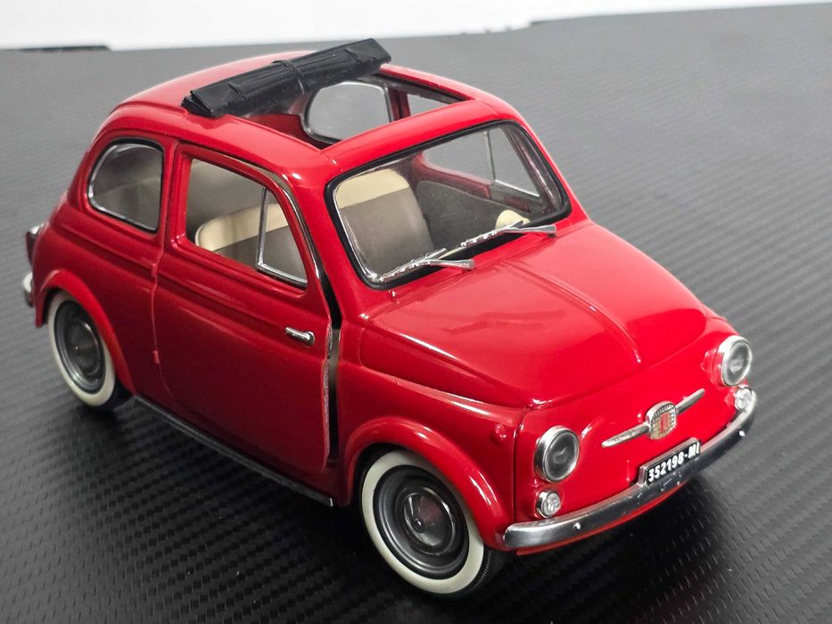 Macheta Auto 1/18 Solido Fiat Nuova 500 1965