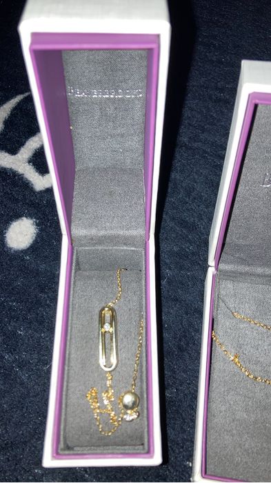 Argint placat cu aur si pietre de zirconiu