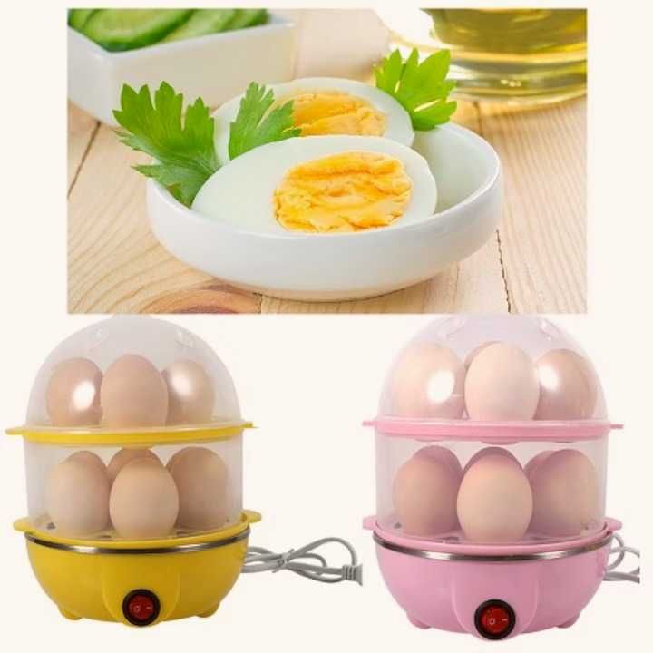 Супер цена! Иновативна Яйцеварка на два етажа за 14 яйца Egg Cooker