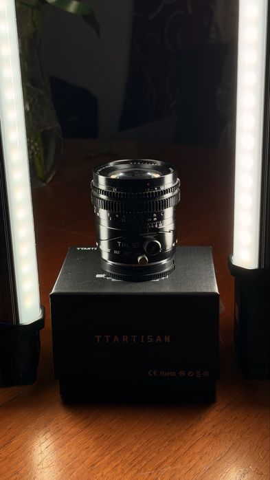 Obiectiv Foto TTArtisan 50mm 1.4 Tilt Shift