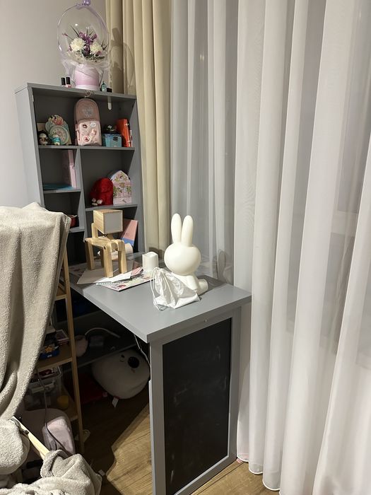 Birou copii gri identice / birouri copii