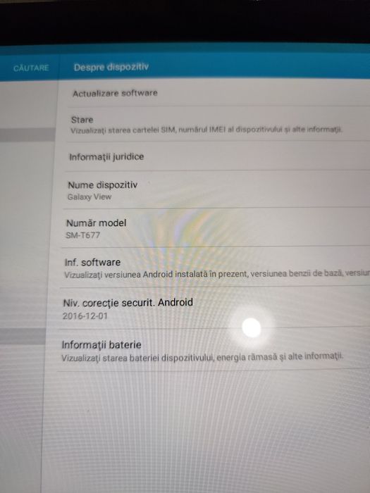Tableta Samsung 18.4 8nci