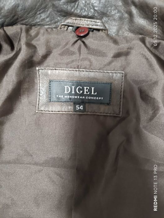 ''DIGEL''оригинално мъжко кожено яке Л размер