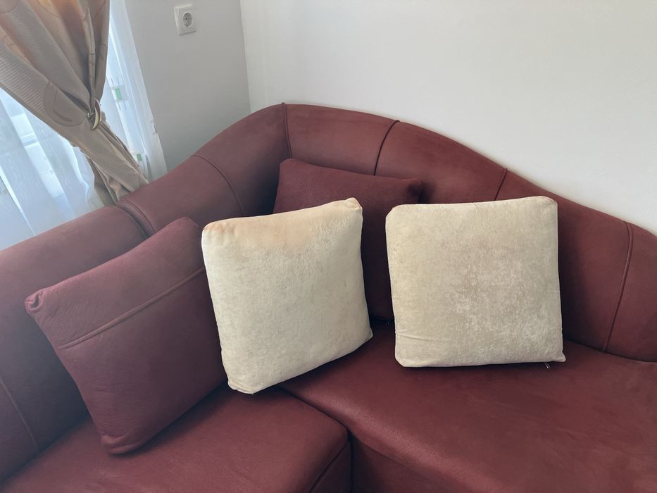 Ъглов разтегаем диван