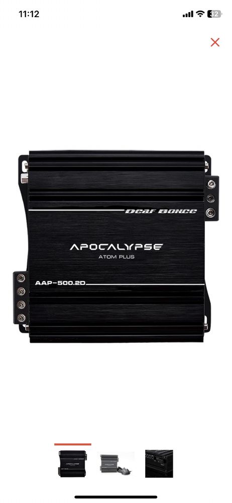 Двухканальный усилитель Deaf Bonce Apocalypse Atom Plus AAP-500.2D
